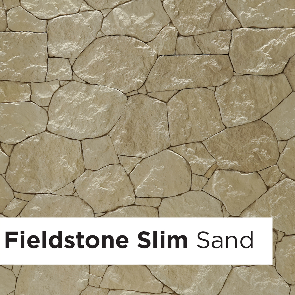 Mathios Stone Fieldstone Slim Sand