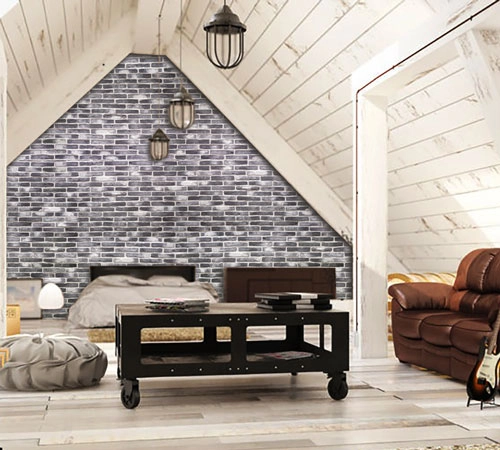 Colonial Brick Ash Gray