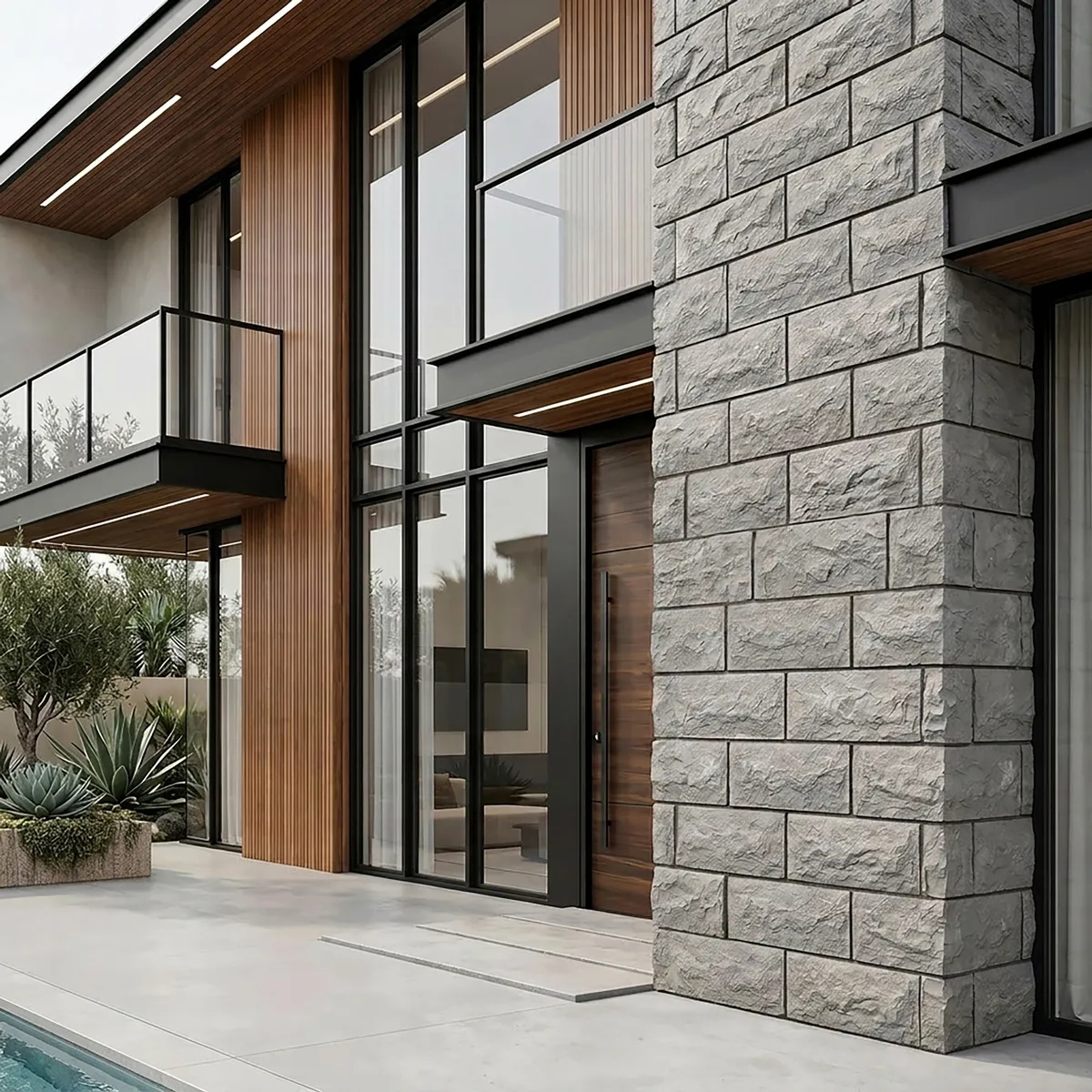 Mathios Stone Mont Blanc Silver